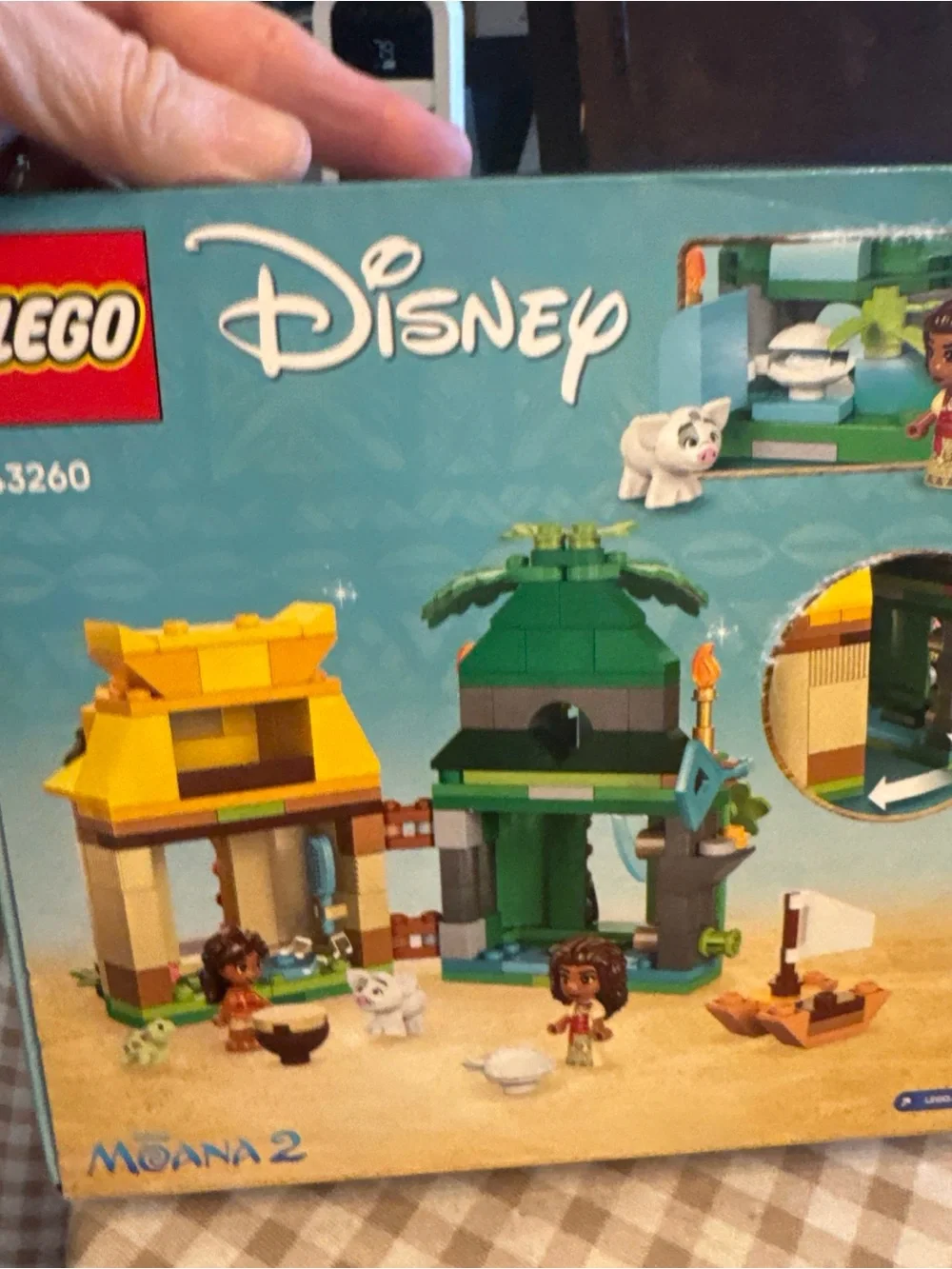 LEGO Disney Moana Island Fun Playset - Green, Yellow & Blue